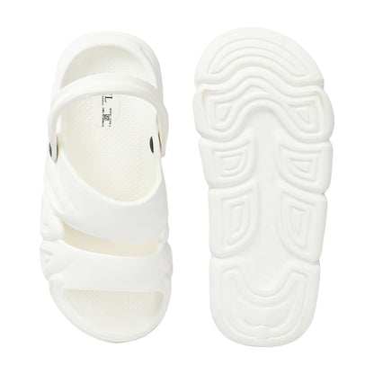 Men Textured Adjustable Double Strap Sandals