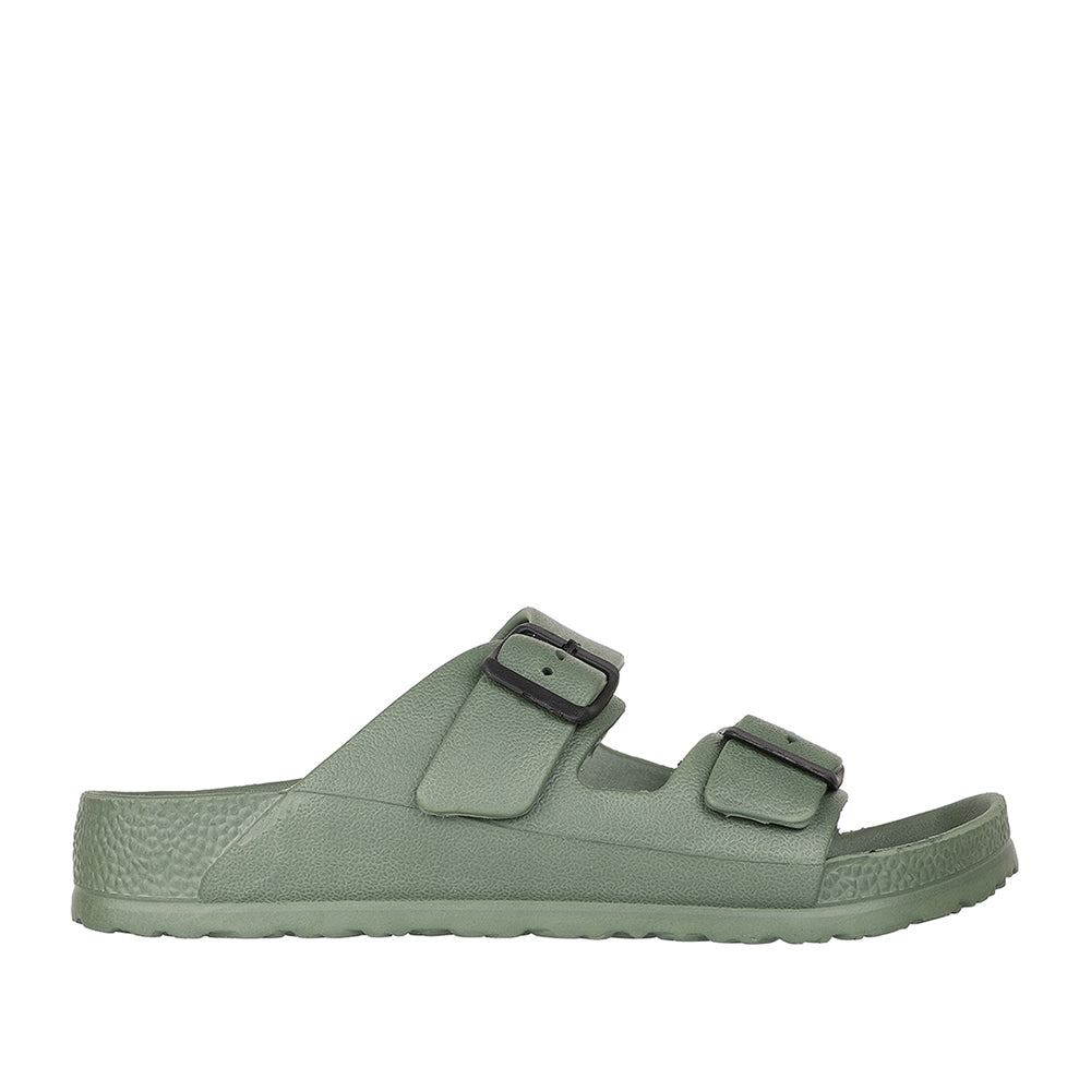 Men Dual Strap Adjustable Comfort Slides