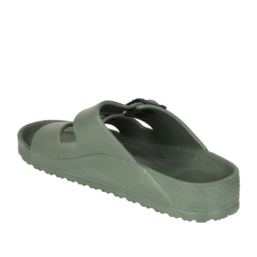 Men Dual Strap Adjustable Comfort Slides