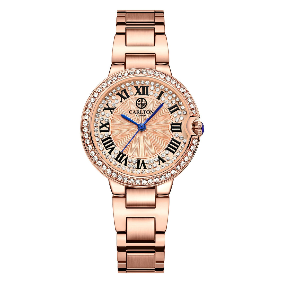 Charlotte Women Analog Rose Gold Watch-CLDRGS-001