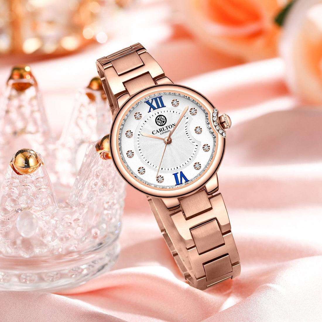 Charlotte Women Analog White Watch-CLWDRGS-004