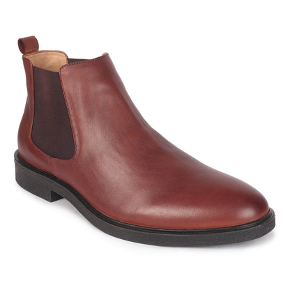 Classic Slip-On Ankle Chelsea Boots for Men