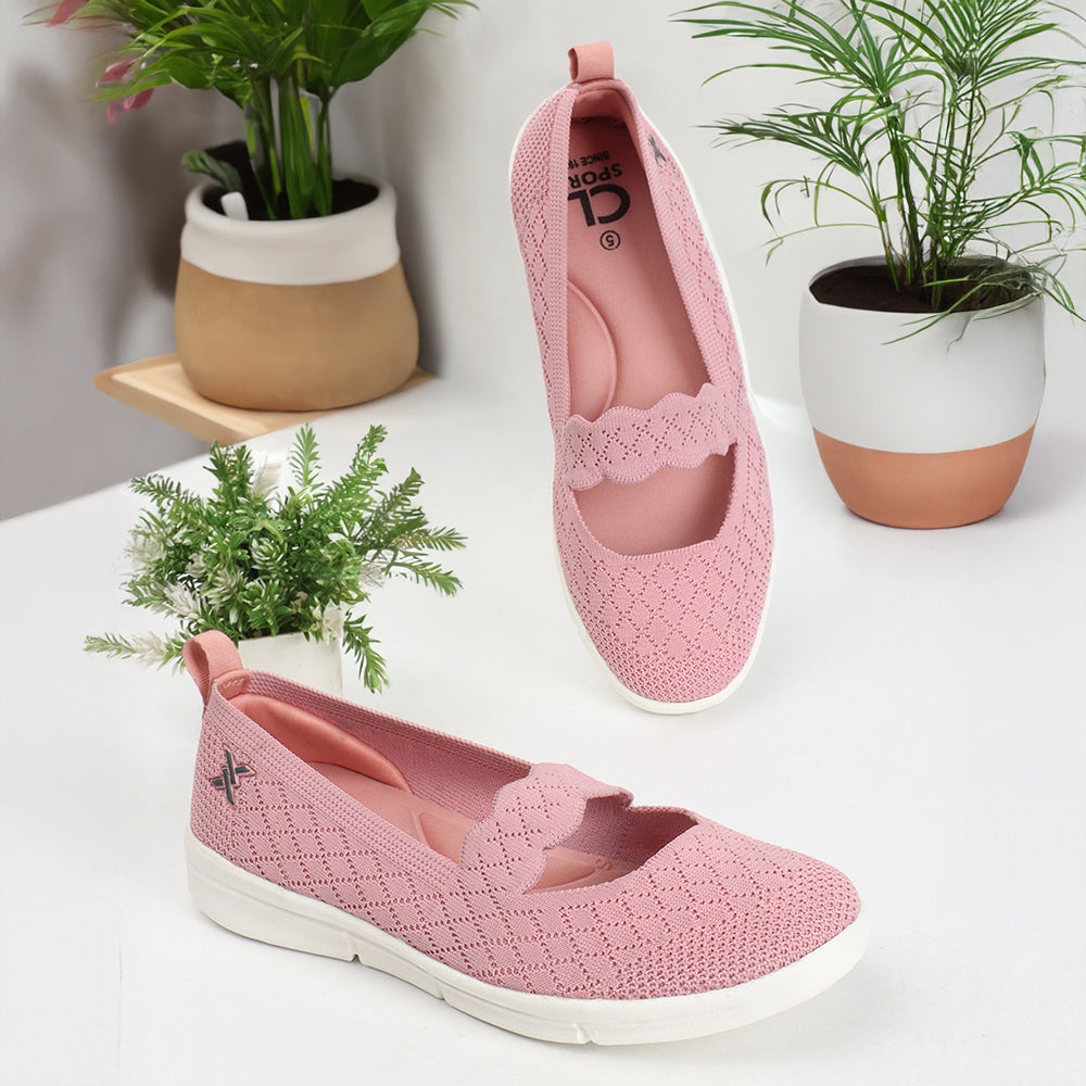 Women Mesh Flyknit Slip-On Lightweight Shoes