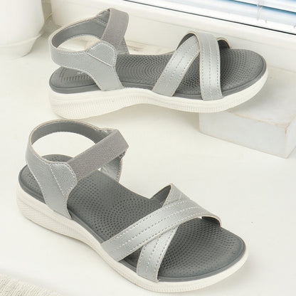 Women Cross Strap Adjustable Comfort Sandals