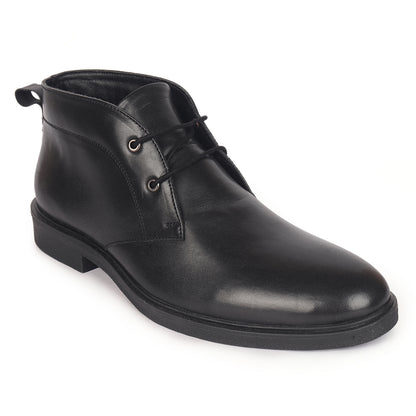 Formal Lace-Up Ankle Boot for Men