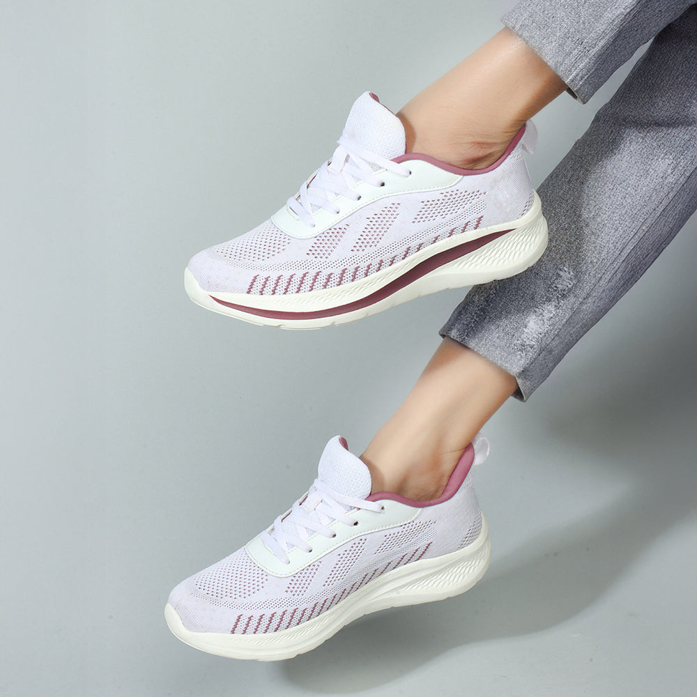 Women Mesh Flyknit Slip-On Lightweight Shoes