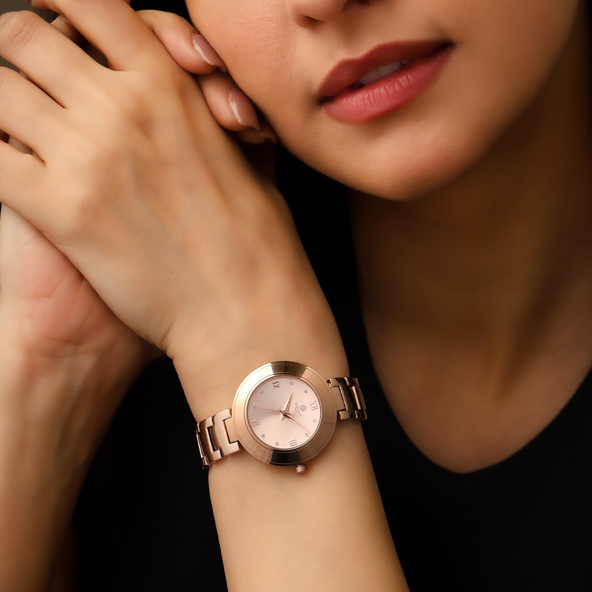 Women Juliette Rose Gold Analog Watch - CLW-JT-RSG