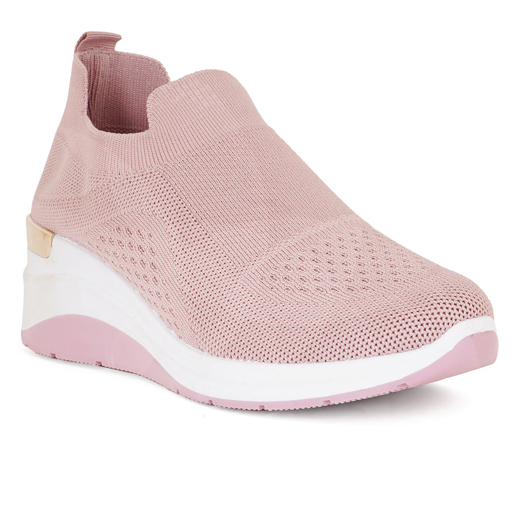 Women Comfortable Flyknit Lightweight Slip-On Sneakers