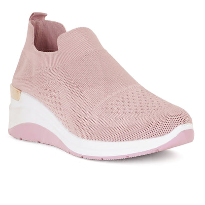 Women Comfortable Flyknit Lightweight Slip-On Sneakers