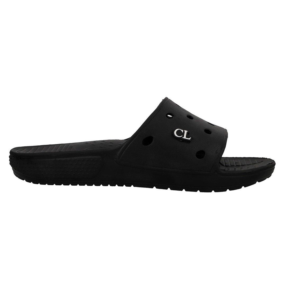 Men Perforated Comfort Solid Slider