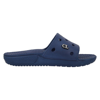 Men Perforated Comfort Solid Slider