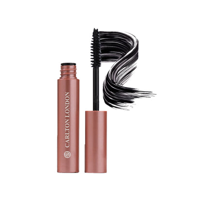 Carlton London Showstopper Black Mascara, Curls Lashes, Highly Pigmented And Waterproof - 6ml