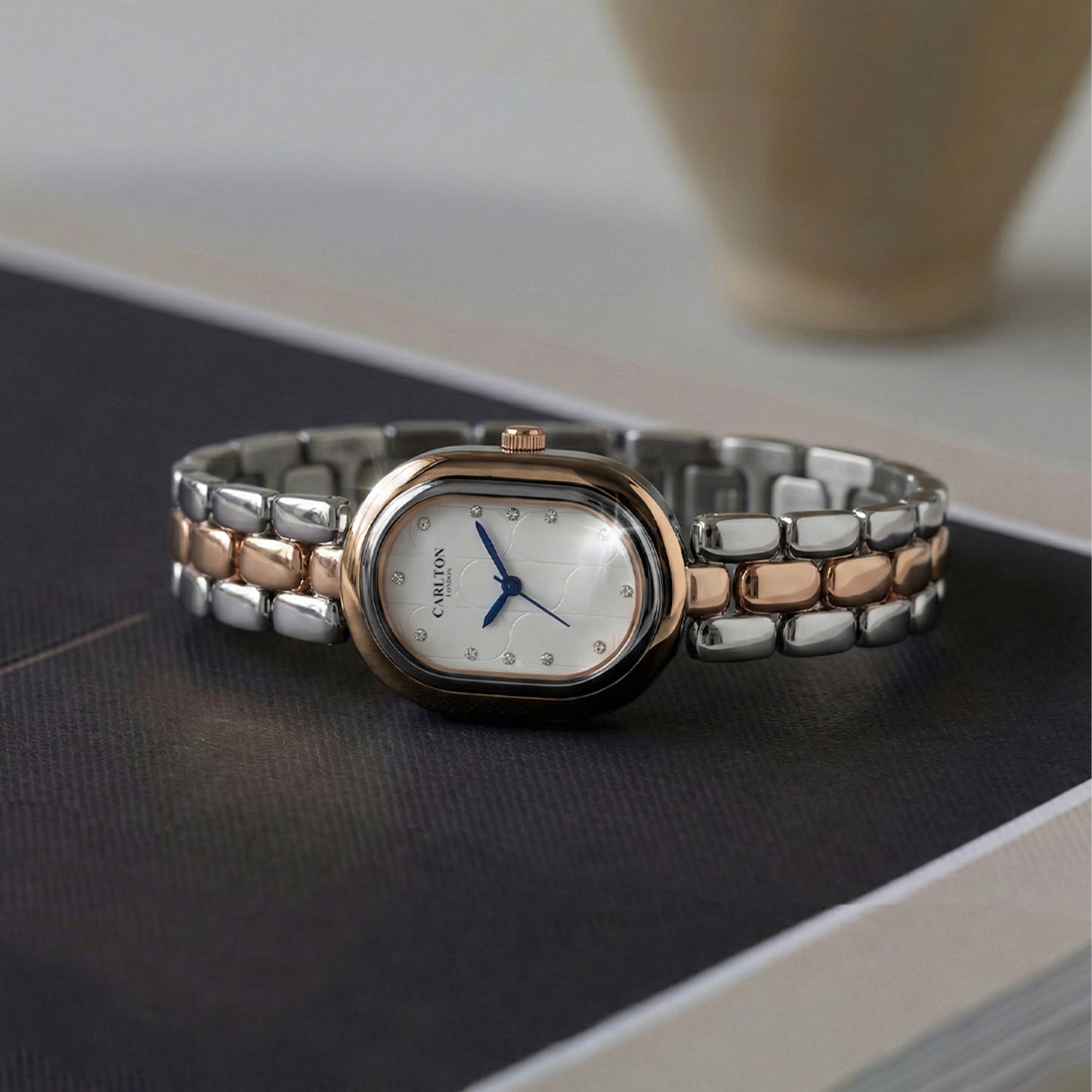 Carlton London Women Cecil Analog Watch CL-CEC-WHT