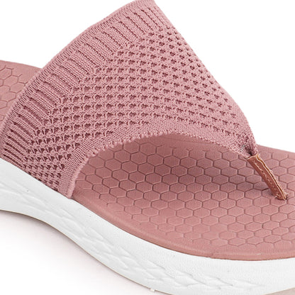 Women FlyKnit Thong Comfort Sandal