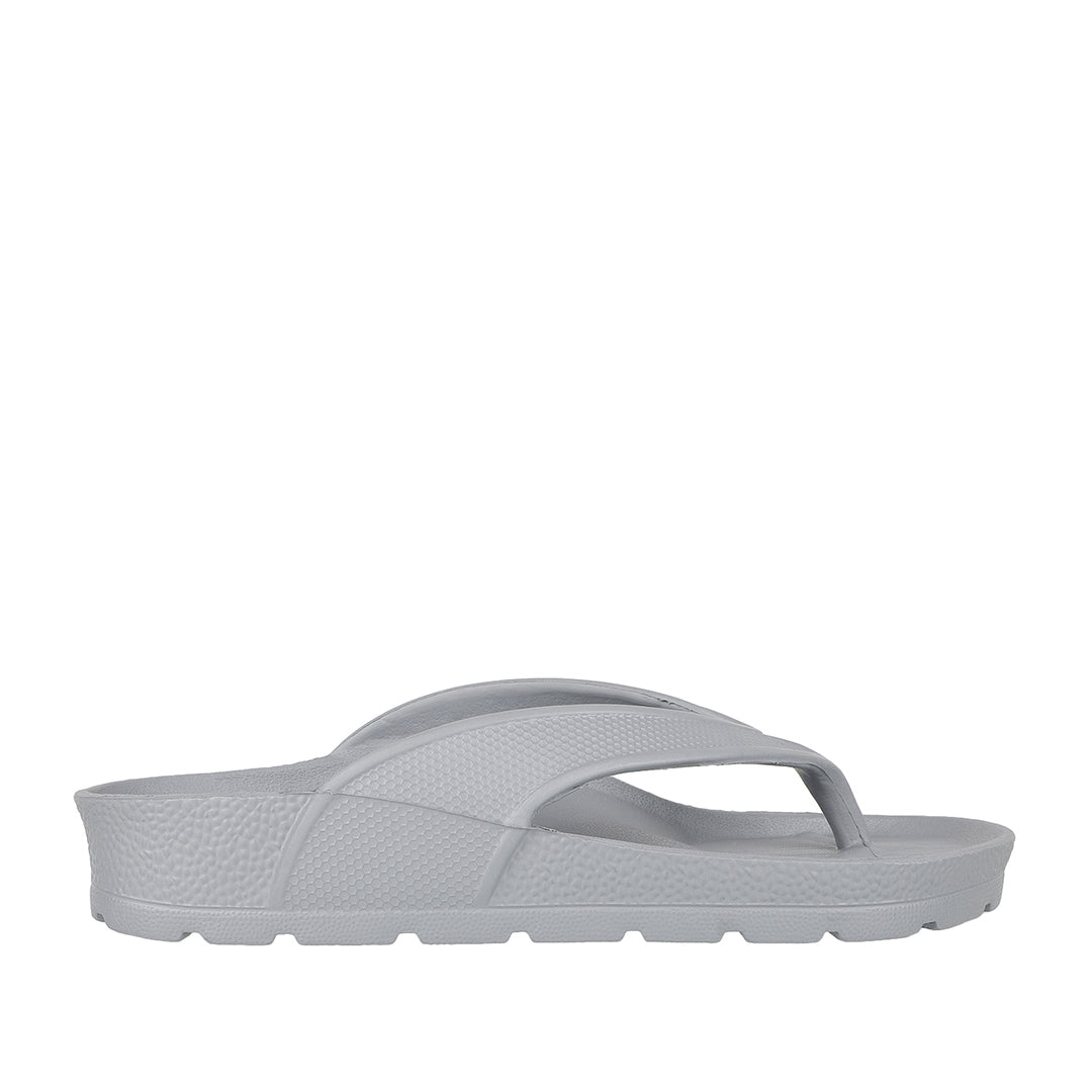 Men Textured Comfort Thong Sandals