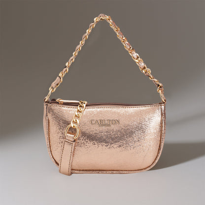 Carlton London Women Handbag - CLLP-1072 Rose Gold