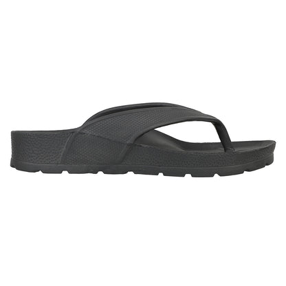 Men Textured Comfort Thong Sandals