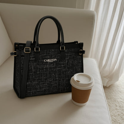 Carlton London Women Handbag - CLLP-1042 BLACK