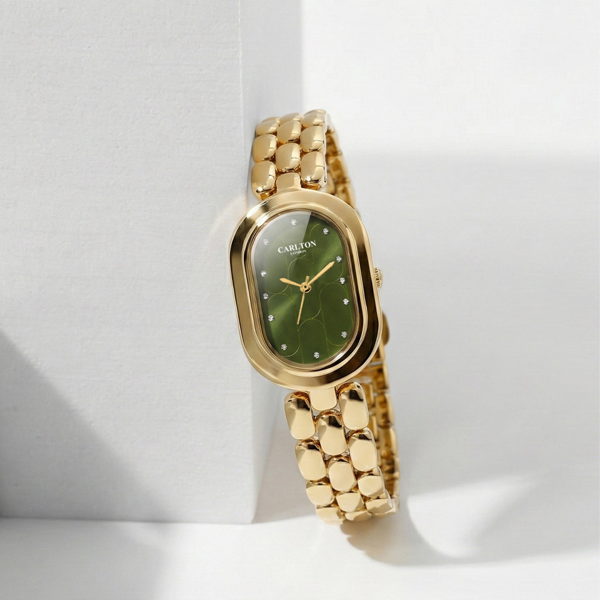 Carlton London Women Cecil Analog Watch CL-CEC-OG