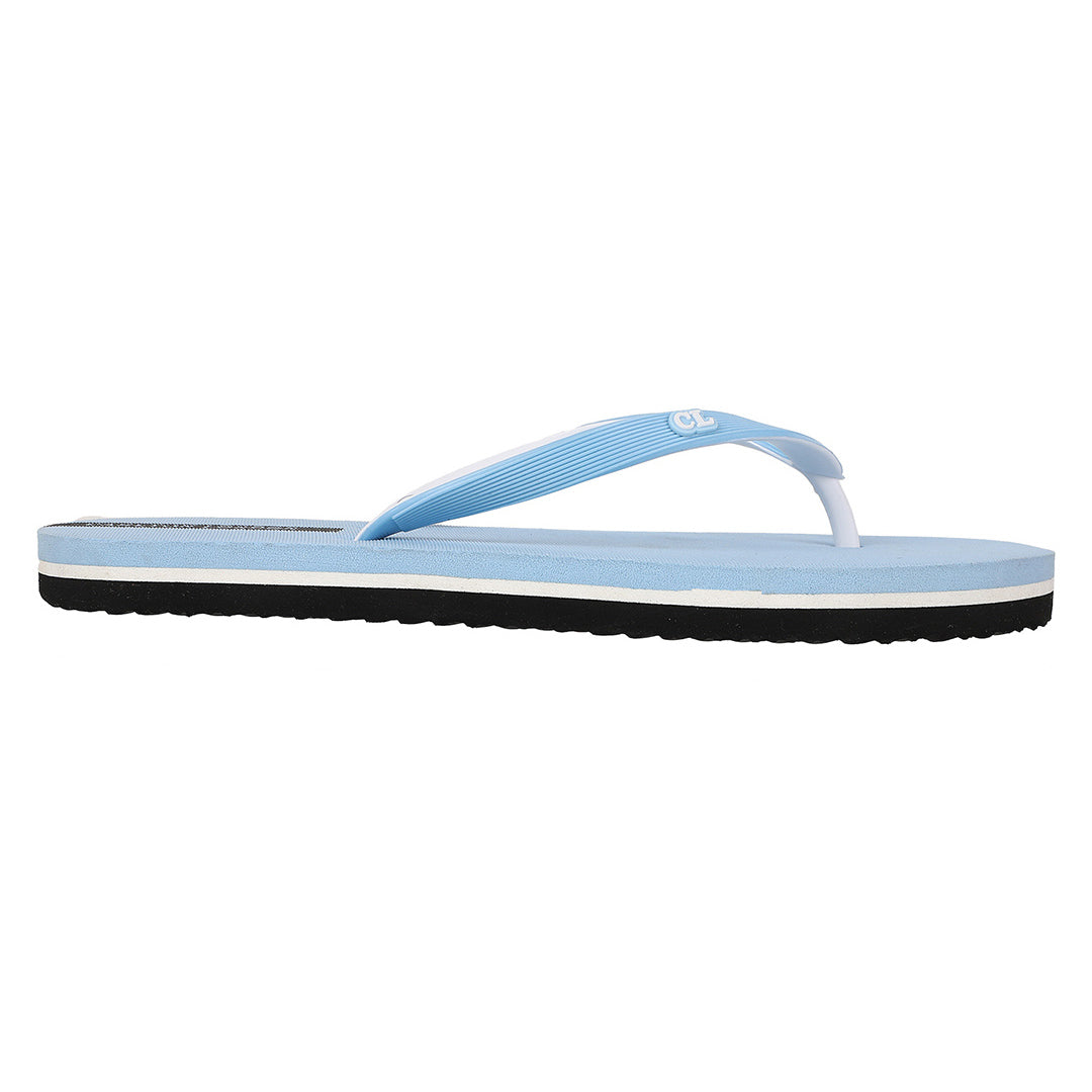 Women Striped Strap Thong Sandals