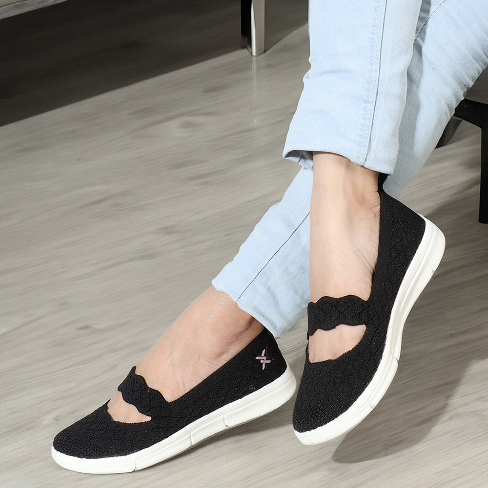 Women Mesh Flyknit Slip-On Lightweight Shoes