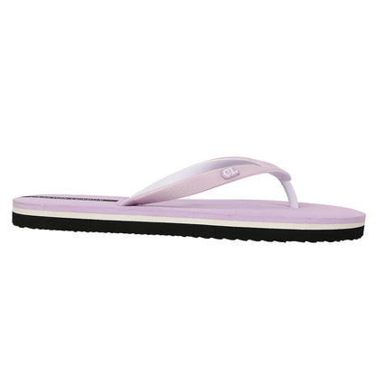 Women Striped Strap Thong Sandals