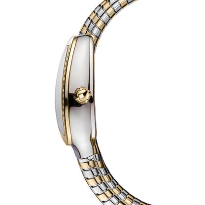 Carlton London Charmer Women Silver Stainless Steel Analog Watch - CLW-SNK-A2GL