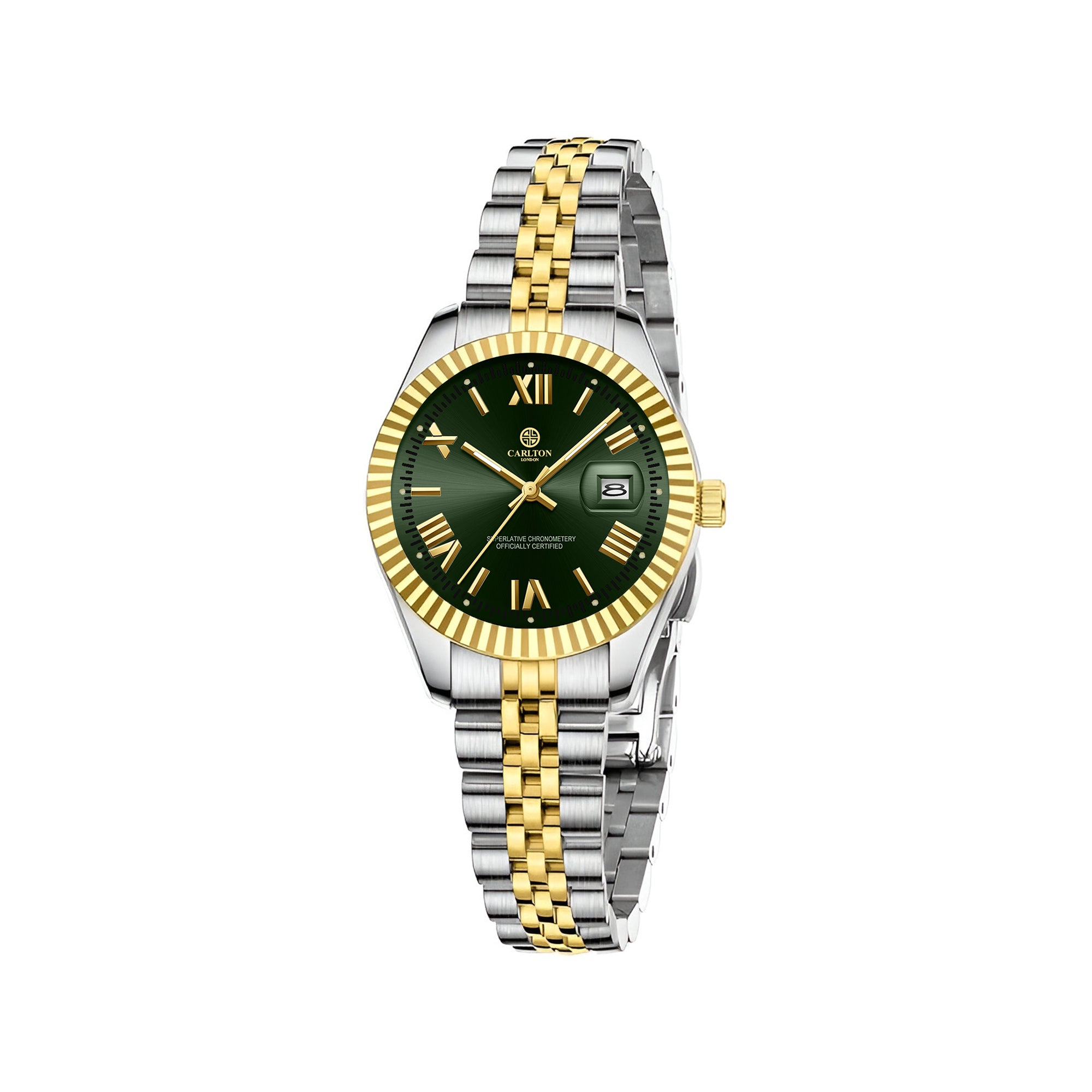 Harper: Mini Green Stainless Steel Women Analog Watch CLRLW-006