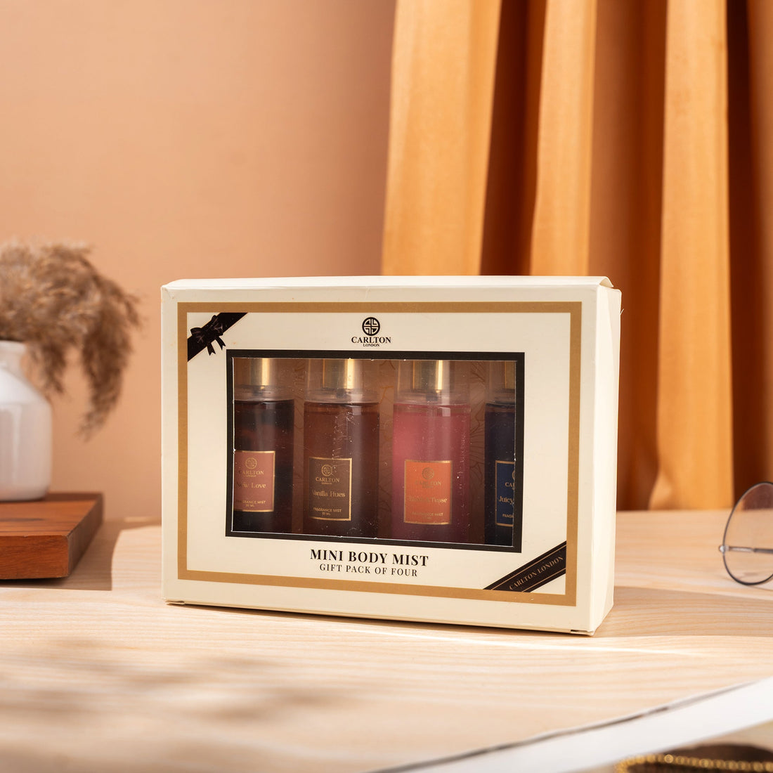 Carlton London Gift set of 4 Mini Body Mist - 50ml each