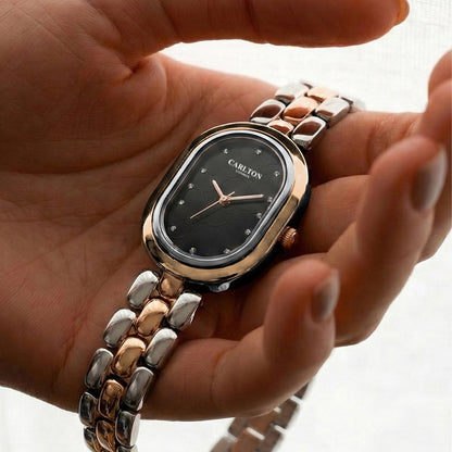 Carlton London Women Cecil Analog Watch CL-CEC-BLK