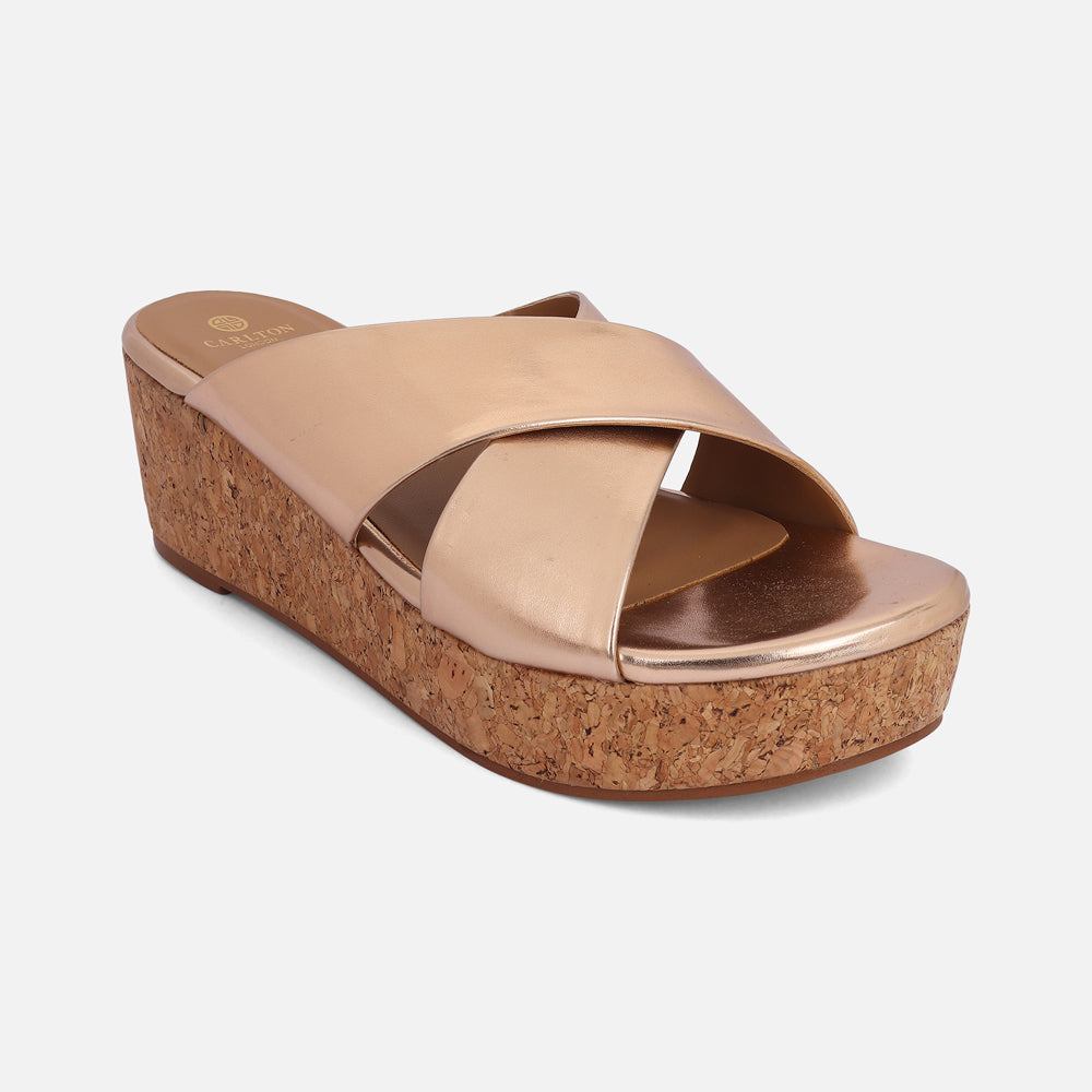 Women Mid Heel Wedge