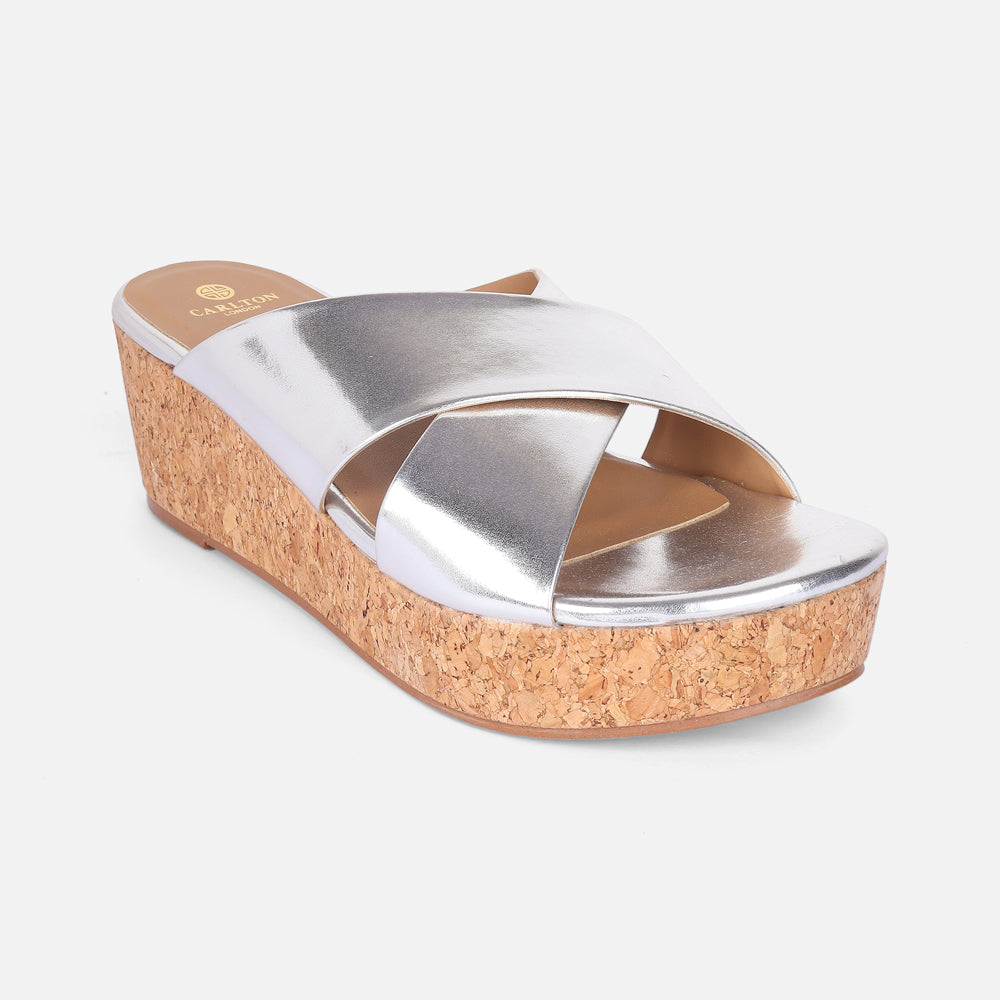 Women Mid Heel Wedge