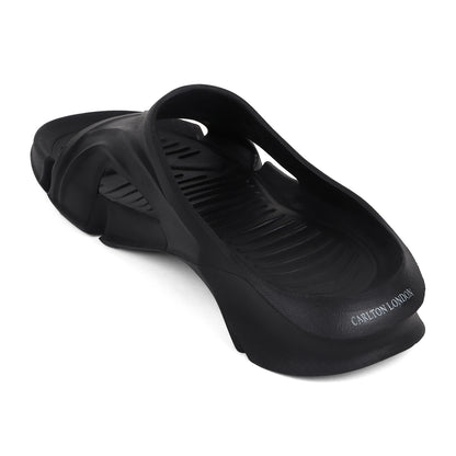 Men Sculpted Contoured Comfort Slides