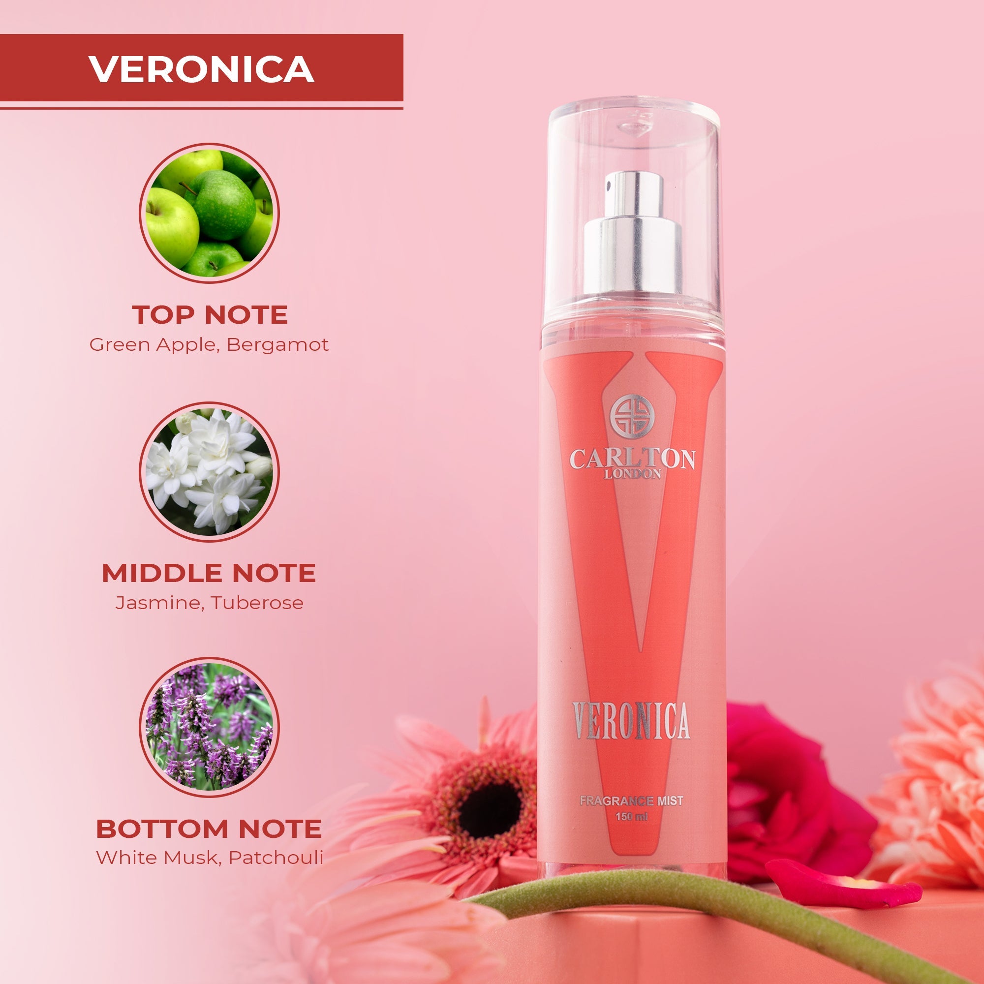 Carlton london Veronica Mist + Blush EDP gift set CLPLG110