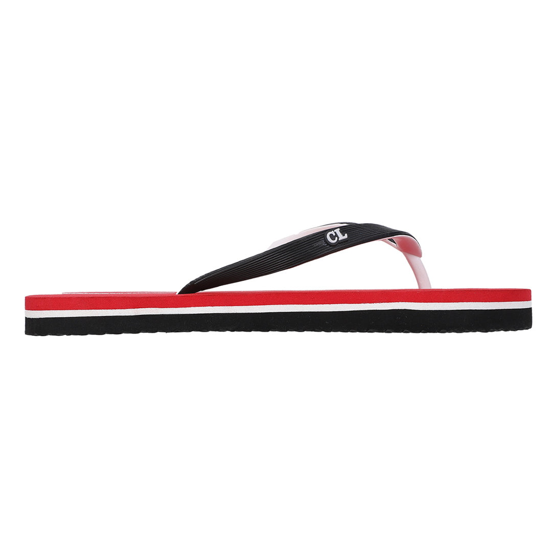 Women Striped Strap Thong Sandals