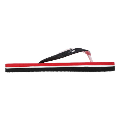 Women Striped Strap Thong Sandals