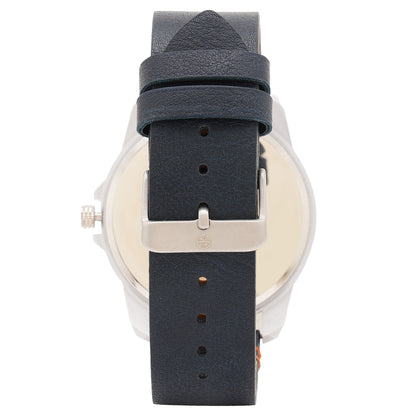 Duke Men Analog Blue Watch -CLLSGLDBL
