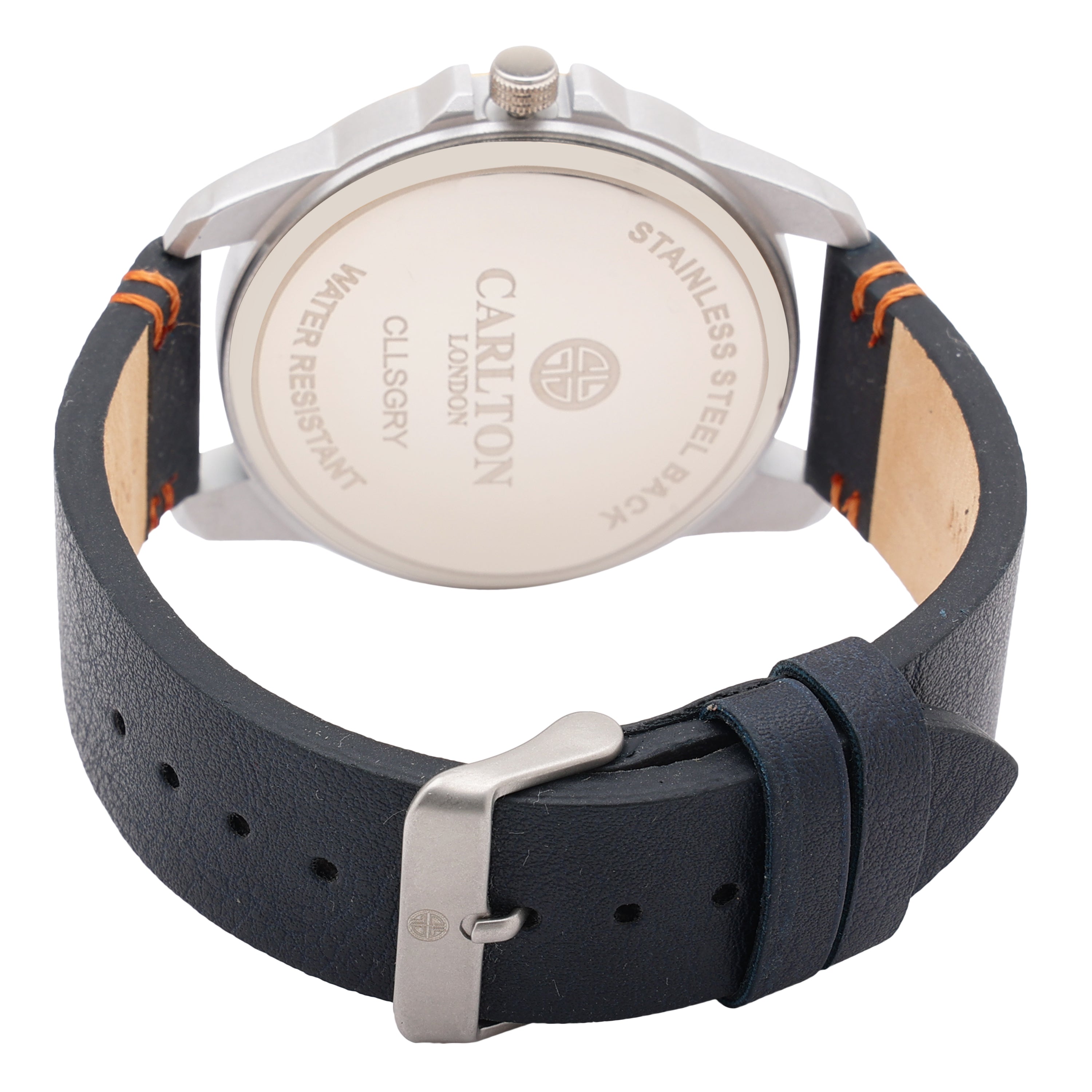 Duke Men Analog Blue Watch -CLLSGLDBL