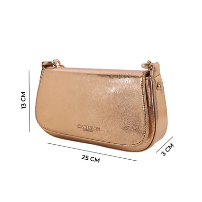 Carlton London Women Handbag - CLLP-912 ROSE GOLD
