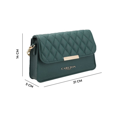 Carlton London Women Handbag - CLLP-1002 GREEN