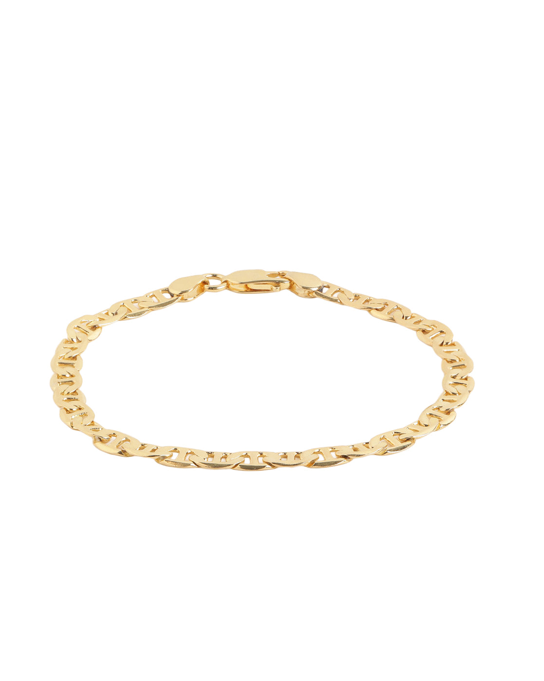 Men 18kt Gold Plated Marina Chain Link Bracelet