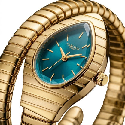 Carlton London Embrace Teal Women Watch - CL-EM-TL