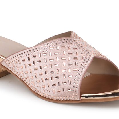 Women Embellished Block Heel Sandals