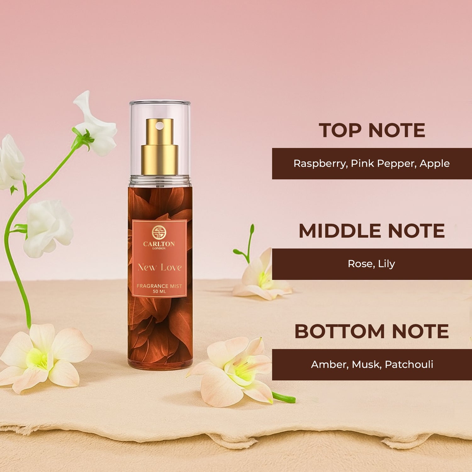 Carlton London Gift set of 4 Mini Body Mist - 50ml each