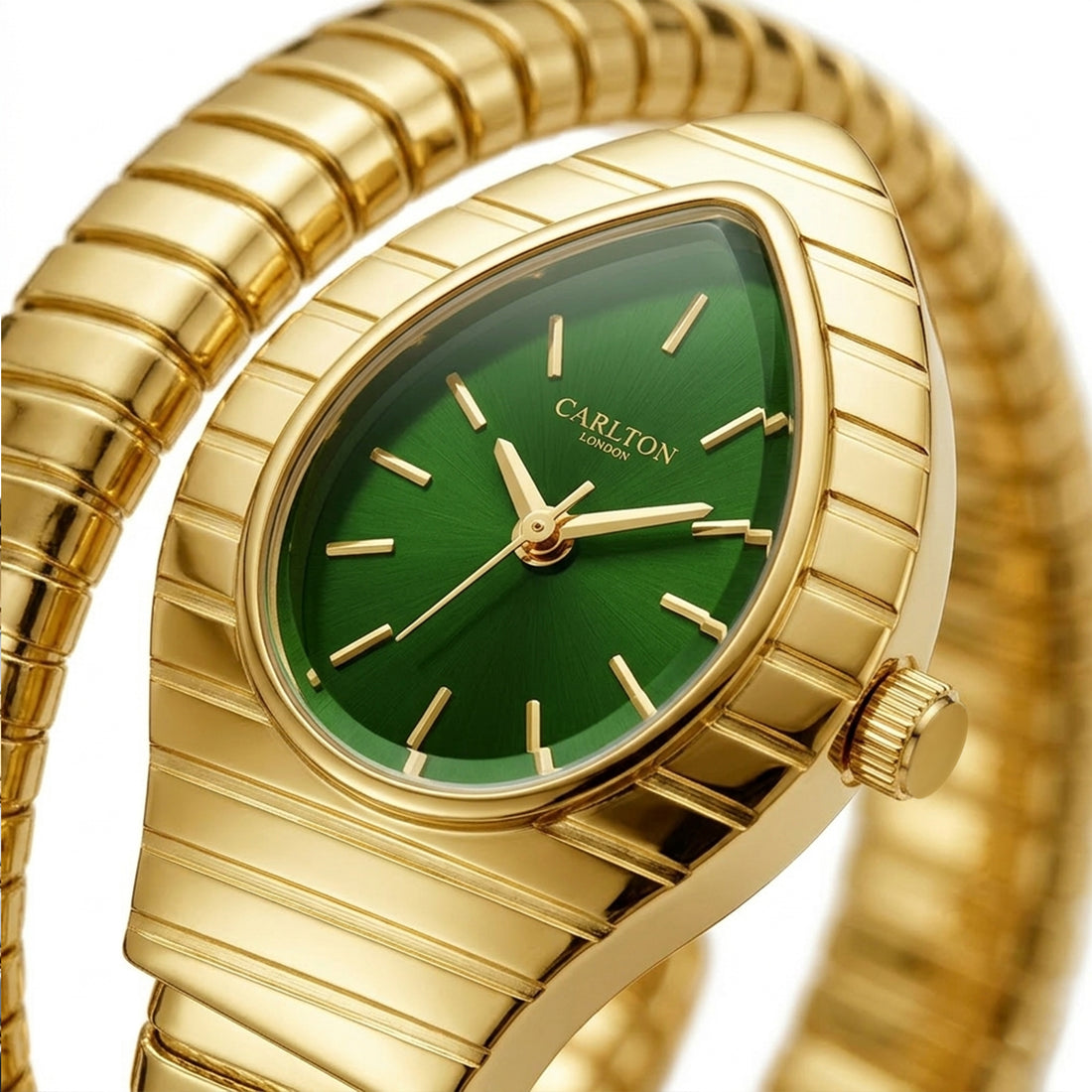 Carlton London Embrace Green Women Watch - CL-EM-GRN