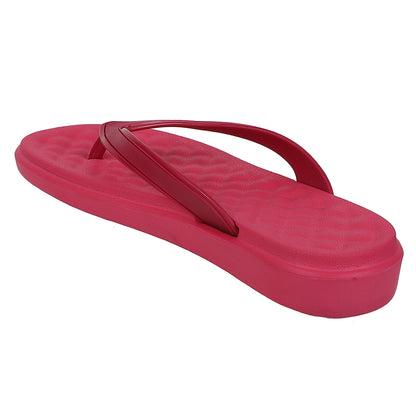Women Comfort Textured Sole Thong Slippers