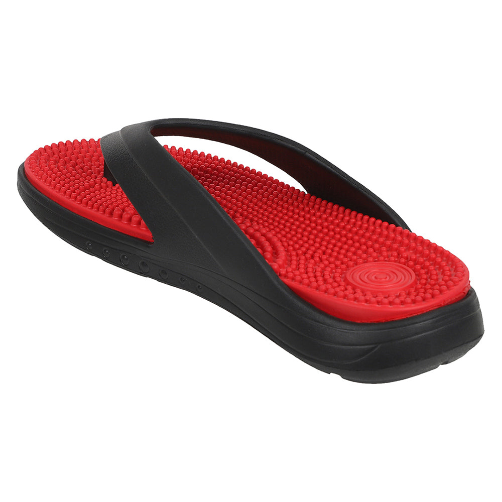 Men Acupressure Footbed Thong Sandals