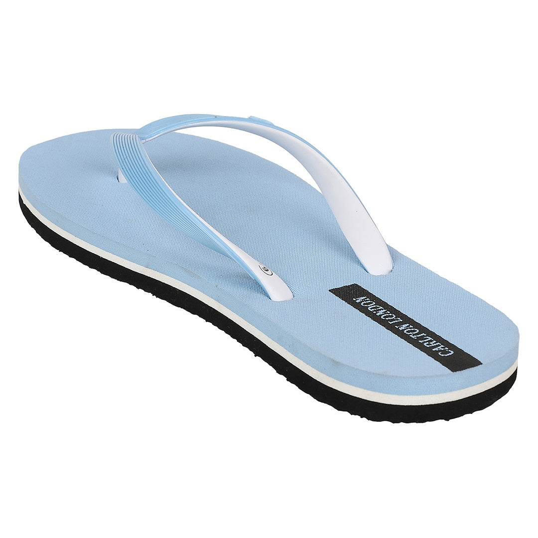 Women Striped Strap Thong Sandals