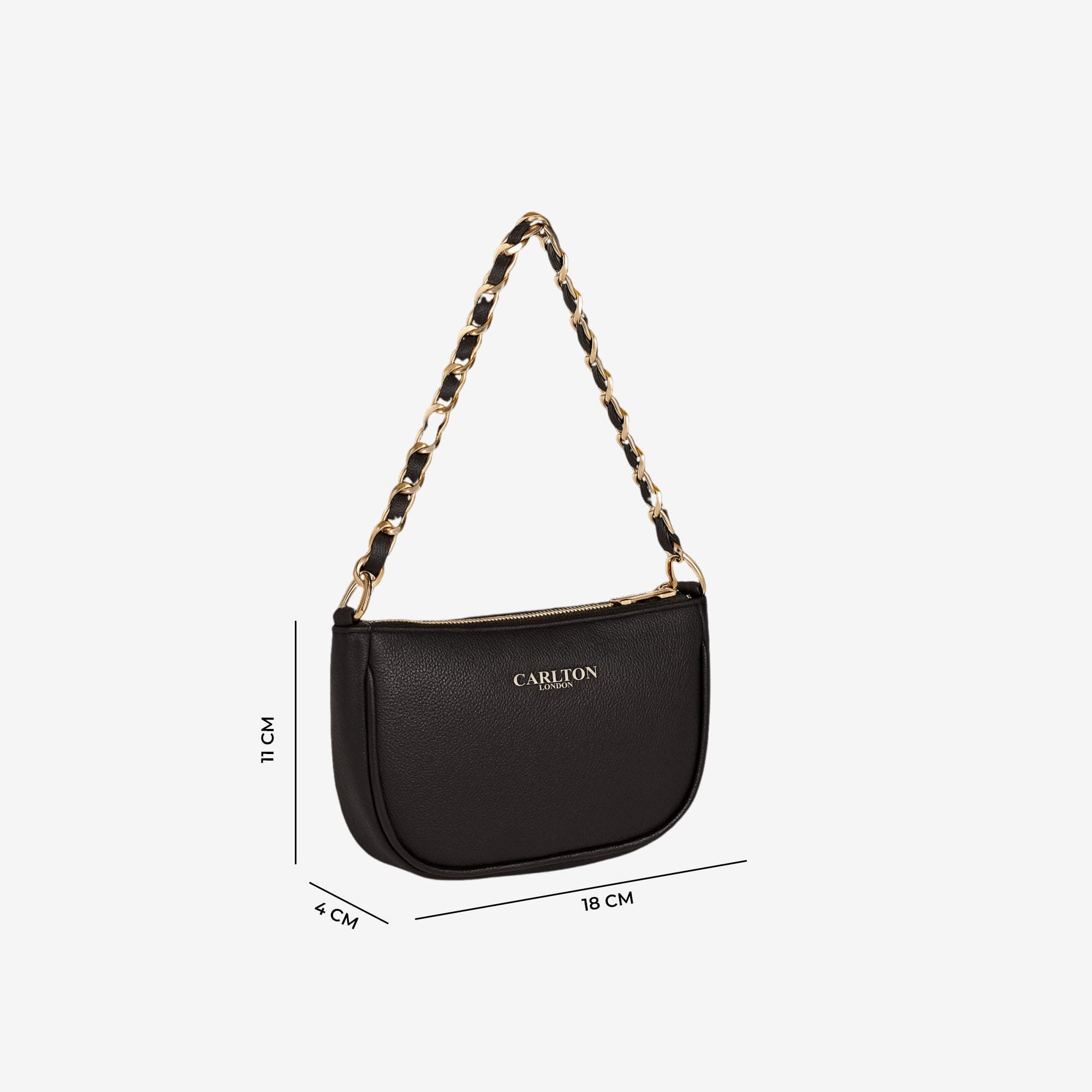 Carlton London Women Handbag - CLLP-1016 BLACK