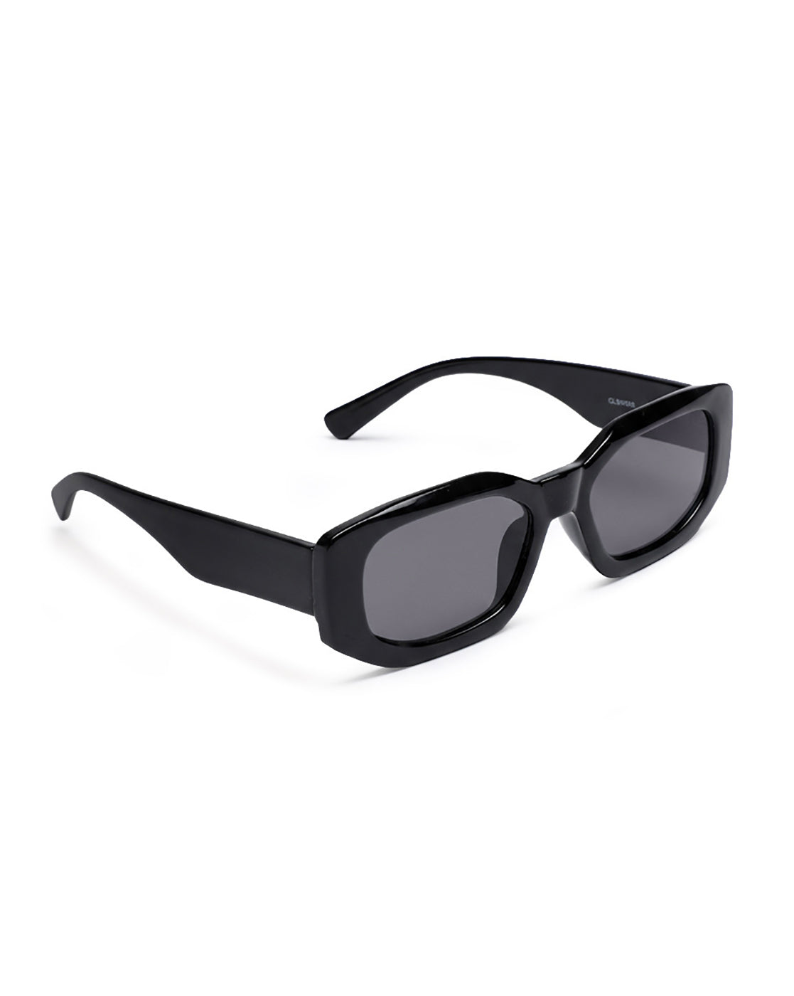 Women Black Toned Blue UV Protected Lens Square Sunglasses